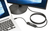Tripp Lite USB-C to VGA Active Adapter Cable (M/M), Black, 6 ft. (1.8 m) — Being Shipped