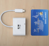 Tripp Lite USB-C to DVI Adapter with PD Charging (White) — Being Shipped