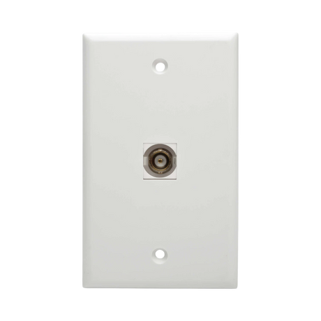 Tripp Lite BNC All-in-One Keystone/Panel Mount Coupler (F/F), 75 Ohms — Being Shipped
