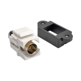 Tripp Lite BNC All-in-One Keystone/Panel Mount Coupler (F/F), 75 Ohms — Being Shipped
