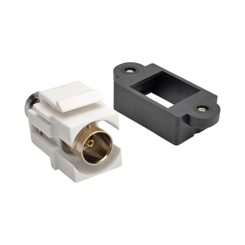Tripp Lite BNC All-in-One Keystone/Panel Mount Coupler (F/F), 75 Ohms — Being Shipped