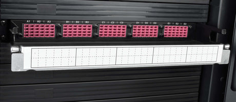 Tripp Lite 40/100Gb Fiber Breakout Patch Panel, 40Gb to 4 x 10Gb, 100Gb to 4 x 25Gb, 15 MTP QSFP to 60 LC Duplex OM4 50/125 Multimode Ports, 1U — Being Shipped