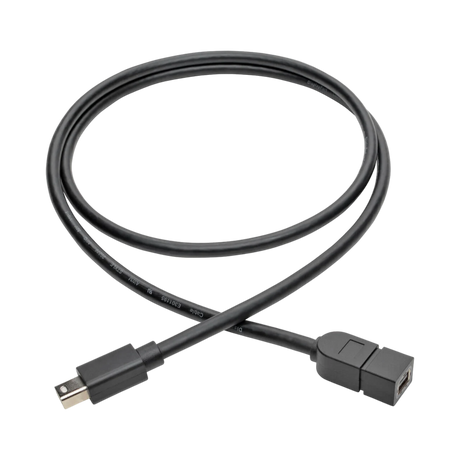 Tripp Lite Mini DisplayPort Extension Cable, 4K @ 60 Hz, HDCP 2.2 (M/F), 3 ft. (0.91 m) — Being Shipped