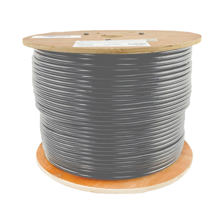 Tripp Lite Cat5e 350 MHz Solid Core Plenum-Rated (UTP) PVC Bulk Ethernet Cable, Gray, 1000 ft. (304.8 m) — Being Shipped
