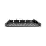 Tripp Lite SmartRack Cantilevered Steel Rack Shelf, 1U, Vented, Integrated Cable Rings, 14.2 in. Deep, Holds up to 50 lbs (22.2 kgs) — Being Shipped