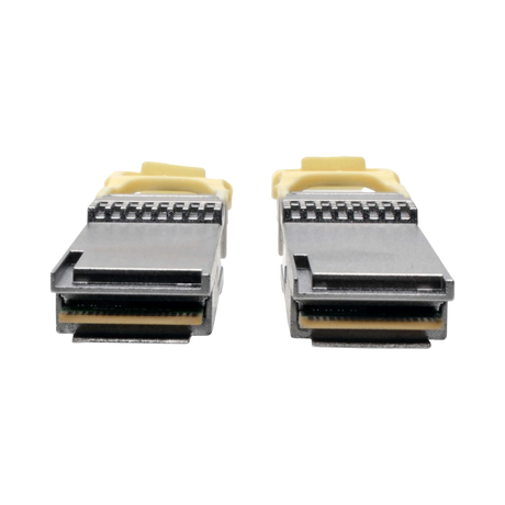 Tripp Lite QSFP28 to QSFP28 Active Optical Cable, 100GbE, AOC, M/M, Aqua, 2M (6.56 ft.) — Being Shipped