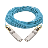 Tripp Lite series QSFP28 to QSFP28 Active Optical Cable, 100GbE, AOC, M/M, Aqua, 30M (98.42 ft.) — Being Shipped