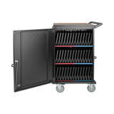 Tripp Lite 45-Device AC Mobile Charging Cart, 120V, NEMA 5-15P, 10 ft. (3.05 m) Cord, Black — Being Shipped