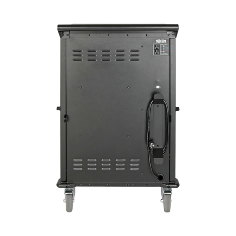 Tripp Lite 45-Device AC Mobile Charging Cart, 120V, NEMA 5-15P, 10 ft. (3.05 m) Cord, Black — Being Shipped