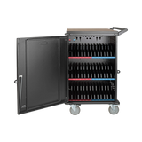 Tripp Lite 42-Device AC Mobile Charging Cart, 120V, NEMA 5-15P, 10 ft. (3.05 m) Cord, Black — Being Shipped