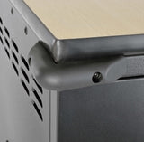 Tripp Lite 42-Device AC Mobile Charging Cart, 120V, NEMA 5-15P, 10 ft. (3.05 m) Cord, Black — Being Shipped