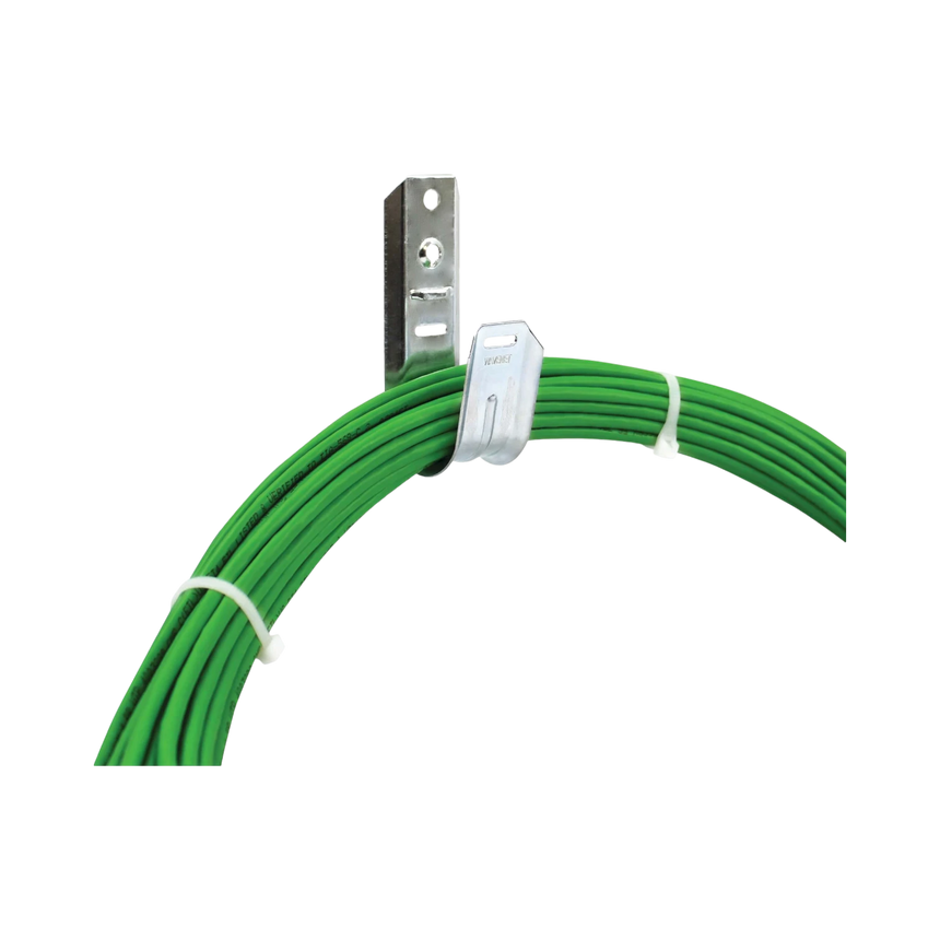 Tripp Lite J-Hook Cable Support, 1-5/16", Wall Mount, Galvanized Steel, 25 Pack — Being Shipped