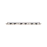 Tripp Lite Cat5e/Cat6 24-Port Patch Panel, Shielded, Krone IDC, 568A/B, RJ45 Ethernet, 0.5U Rack-Mount, TAA — Being Shipped