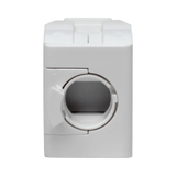 Tripp Lite Keystone Jack Cat6/Cat5e, RJ45, Shuttered, Dust Cap - Toolless, PoE/PoE+ Compliant, White, TAA — Being Shipped
