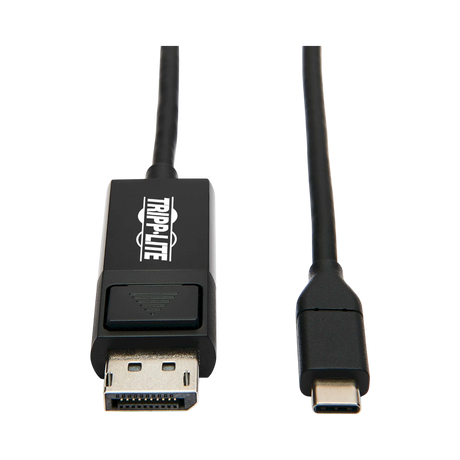 Tripp Lite USB-C to DisplayPort Adapter Cable (M/M), 4K 60 Hz, HDR, Locking DP Connector, 6 ft. (1.8 m) — Being Shipped