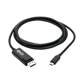 Tripp Lite USB-C to DisplayPort Adapter Cable (M/M), 4K 60 Hz, HDR, Locking DP Connector, 6 ft. (1.8 m) — Being Shipped