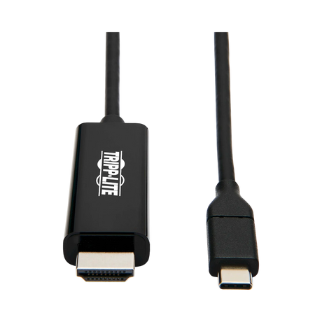Tripp Lite USB-C to HDMI Adapter Cable (M/M), 4K 60 Hz, 4:4:4, Thunderbolt 3 Compatible, Black, 9 ft. (2.7 m) — Being Shipped