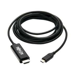 Tripp Lite USB-C to HDMI Adapter Cable (M/M), 4K 60 Hz, 4:4:4, Thunderbolt 3 Compatible, Black, 9 ft. (2.7 m) — Being Shipped