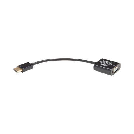 Tripp Lite DisplayPort to VGA Active Adapter Video Converter, DP ver 1.2 (M/F), 6-in. (15.24 cm), 50 pack — Being Shipped