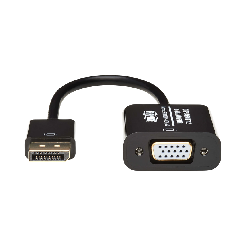Tripp Lite DisplayPort to VGA Active Adapter Video Converter, DP ver 1.2 (M/F), 6-in. (15.24 cm), 50 pack — Being Shipped