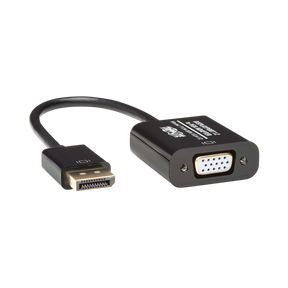 Tripp Lite DisplayPort to VGA Active Adapter Video Converter, DP ver 1.2 (M/F), 6-in. (15.24 cm), 50 pack — Being Shipped