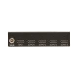 Tripp Lite 4-Port HDMI Splitter, 4K @ 60 Hz, 4:4:4, Multi-Resolution Support, HDR, HDCP 2.2, TAA — Being Shipped