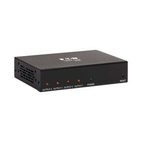 Tripp Lite 4-Port HDMI Splitter, 4K @ 60 Hz, 4:4:4, Multi-Resolution Support, HDR, HDCP 2.2, TAA — Being Shipped