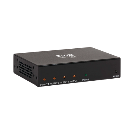 Tripp Lite 4-Port HDMI Splitter, 4K @ 60 Hz, 4:4:4, Multi-Resolution Support, HDR, HDCP 2.2, TAA — Being Shipped