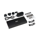 Tripp Lite 4-Port HDMI over Cat6 Splitter/Extender, 4K 60 Hz, HDR, PoC, Multi-Resolution Support, 125 ft., TAA — Being Shipped