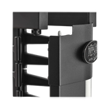 Tripp Lite High-Capacity Vertical Cable Manager, Deep Double Finger Duct with Cover, Single Sided, 6 in. Wide, Black, 7 ft. (2.2 m) — Being Shipped