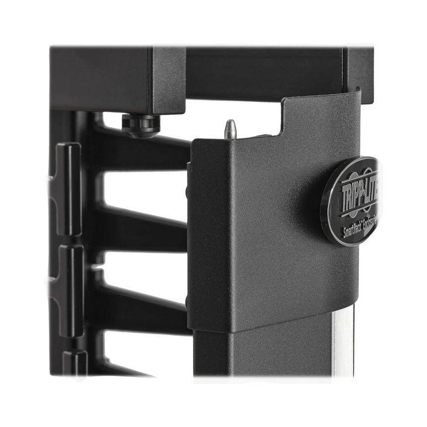 Tripp Lite High-Capacity Vertical Cable Manager, Deep Double Finger Duct with Cover, Single Sided, 6 in. Wide, Black, 7 ft. (2.2 m) — Being Shipped