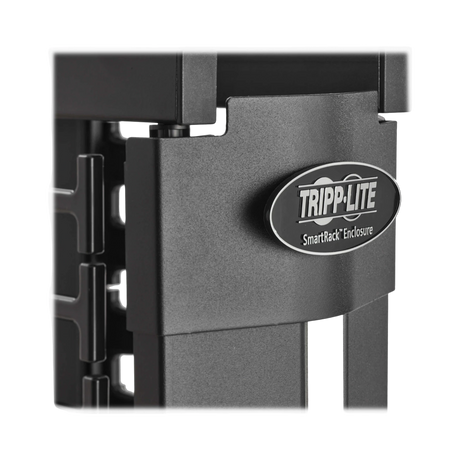Tripp Lite High-Capacity Vertical Cable Manager, Deep Double Finger Duct with Cover, Single Sided, 6 in. Wide, Black, 7 ft. (2.2 m) — Being Shipped