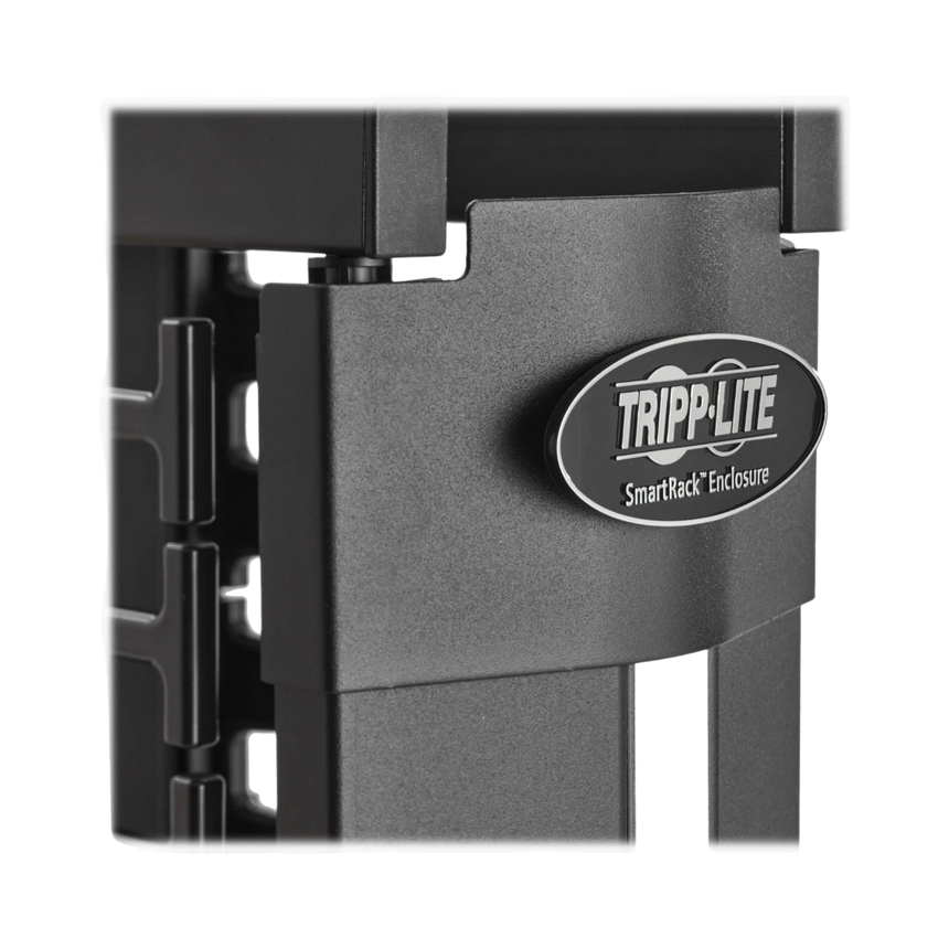 Tripp Lite High-Capacity Vertical Cable Manager, Deep Double Finger Duct with Cover, Single Sided, 6 in. Wide, Black, 7 ft. (2.2 m) — Being Shipped