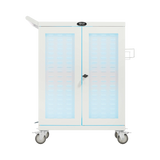 Tripp Lite Safe-IT Multi-Device UV Charging Cart, Hospital-Grade, 32 AC Outlets, White — Being Shipped