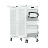 Tripp Lite Safe-IT Multi-Device UV Charging Cart, Hospital-Grade, 32 AC Outlets, White — Being Shipped