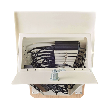 Tripp Lite 16-Device AC Charging Towers for Chromebooks, Open Frame, White, 2 Pack (32 Devices Total) — Being Shipped