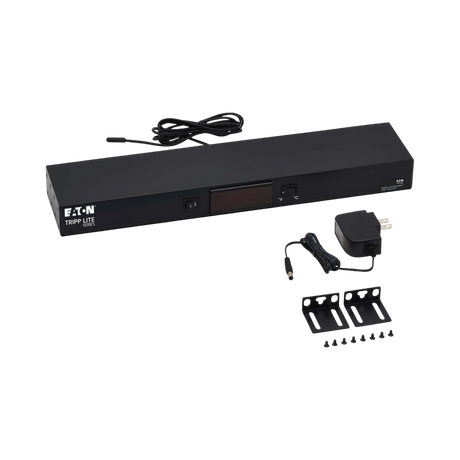 Tripp Lite SmartRack 1U Digital Temperature Sensor, Blanking Panel, LCD — Being Shipped