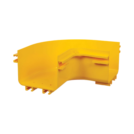 Tripp Lite Toolless Horizontal 90-Degree Elbow for Fiber Routing System, 120 mm (5 in.) — Being Shipped