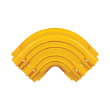 Tripp Lite Toolless Horizontal 90-Degree Elbow for Fiber Routing System, 120 mm (5 in.) — Being Shipped