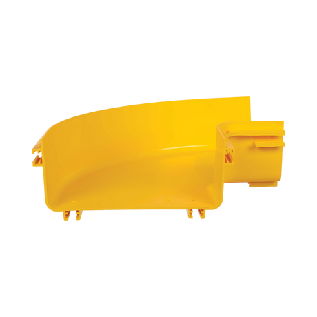 Tripp Lite Toolless Horizontal 90-Degree Elbow for Fiber Routing System, 240 mm (10 in.) — Being Shipped