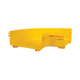 Tripp Lite Toolless Horizontal 90-Degree Elbow for Fiber Routing System, 240 mm (10 in.) — Being Shipped