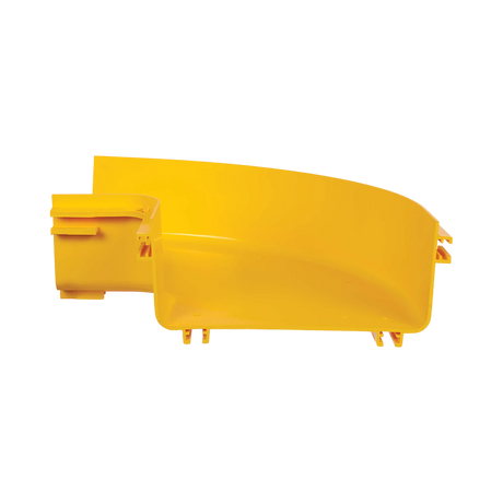 Tripp Lite Toolless Horizontal 90-Degree Elbow for Fiber Routing System, 240 mm (10 in.) — Being Shipped