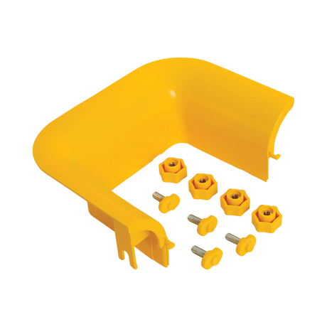 Tripp Lite Toolless Trumpet Drop-Out Kit for Fiber Routing System, 120 mm (5 in.) — Being Shipped