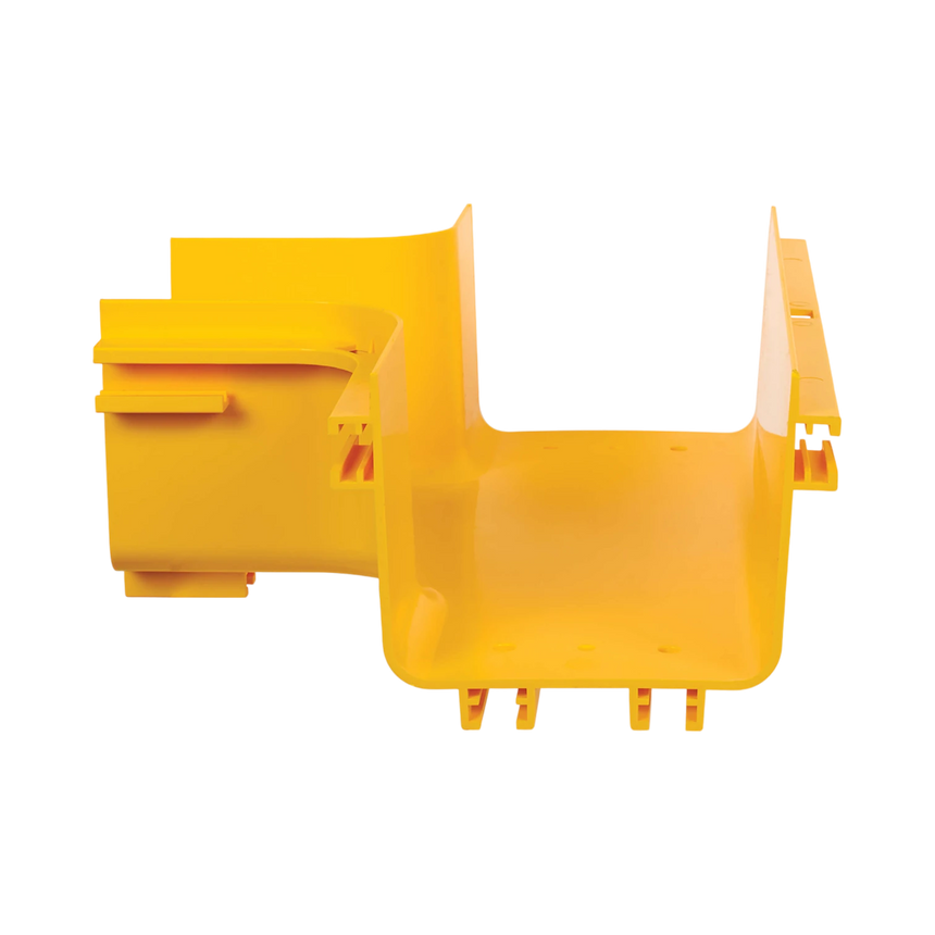 Tripp Lite Toolless Horizontal 90-Degree T-Junction for Fiber Routing System, 120 mm (5 in.) — Being Shipped