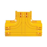 Tripp Lite Toolless Horizontal 90-Degree T-Junction for Fiber Routing System, 120 mm (5 in.) — Being Shipped