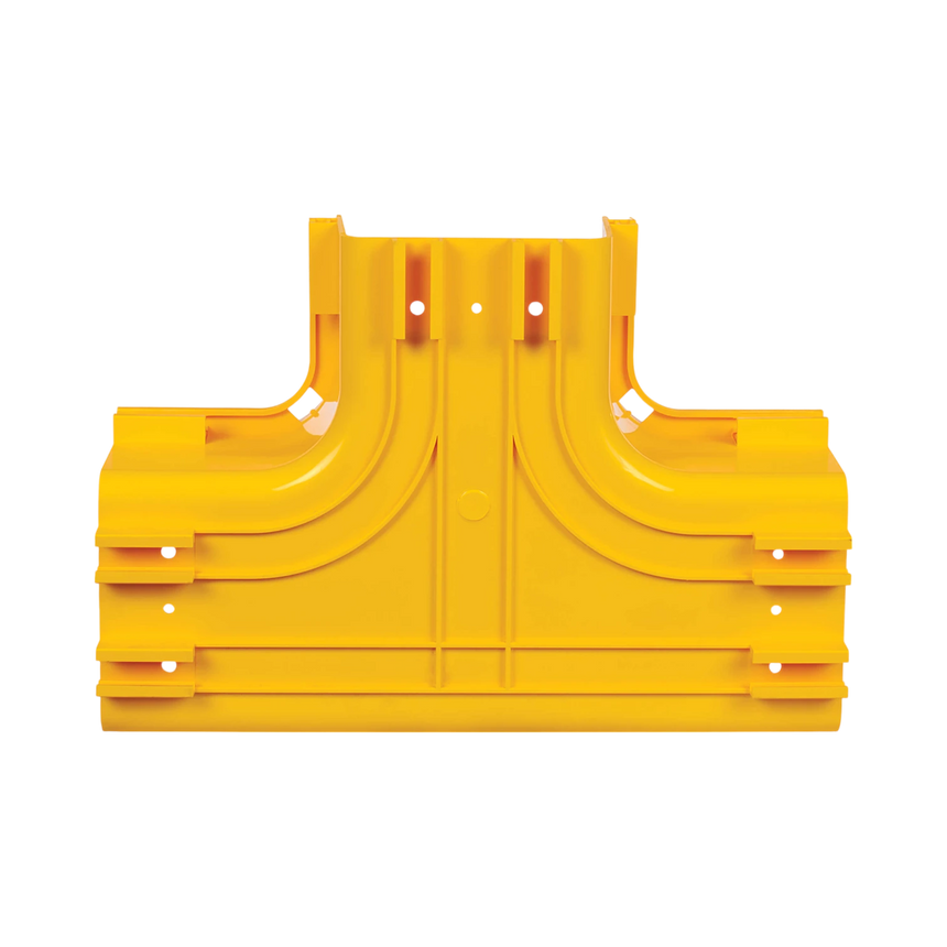 Tripp Lite Toolless Horizontal 90-Degree T-Junction for Fiber Routing System, 120 mm (5 in.) — Being Shipped