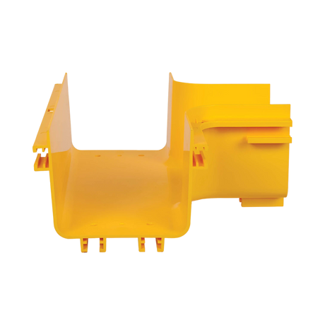 Tripp Lite Toolless Horizontal 90-Degree T-Junction for Fiber Routing System, 120 mm (5 in.) — Being Shipped