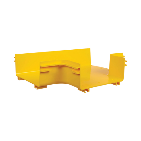 Tripp Lite Toolless Horizontal 90-Degree T-Junction for Fiber Routing System, 240 mm (10 in.) — Being Shipped