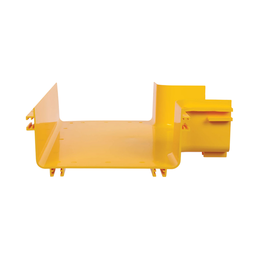 Tripp Lite Toolless Horizontal 90-Degree T-Junction for Fiber Routing System, 240 mm (10 in.) — Being Shipped