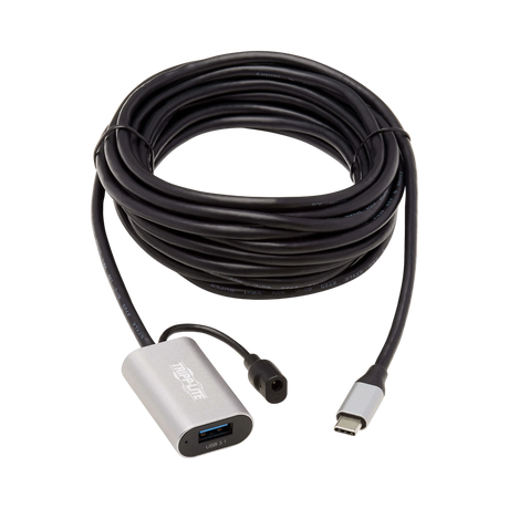 Tripp Lite USB 3.2 Gen 1 Active Extension Cable, USB-C to USB-A (M/F), 5 Gbps, Data Only, 5 m (16.4 ft.) — Being Shipped